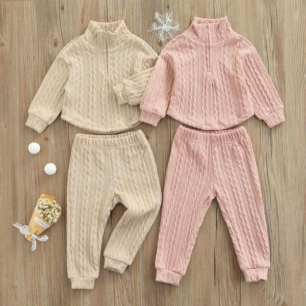 clothing sets 2pcs kids girls autumn winter clothes baby long sleeve lapel pullover sweatshirts pants solid color knit toddler outfits, White
clothing sets 2pcs kids girls autumn winter clothes baby long sleeve lapel pullover sweatshirts pants solid color knit toddler outfits, White