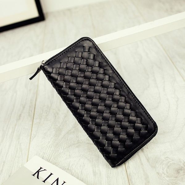 wallets korean version of women's embossed woven mid-length bag bill holder imitation leather solid color mobile phone wallet 2021, Red;black
wallets korean version of women's embossed woven mid-length bag bill holder imitation leather solid color mobile phone wallet 2021, Red;black