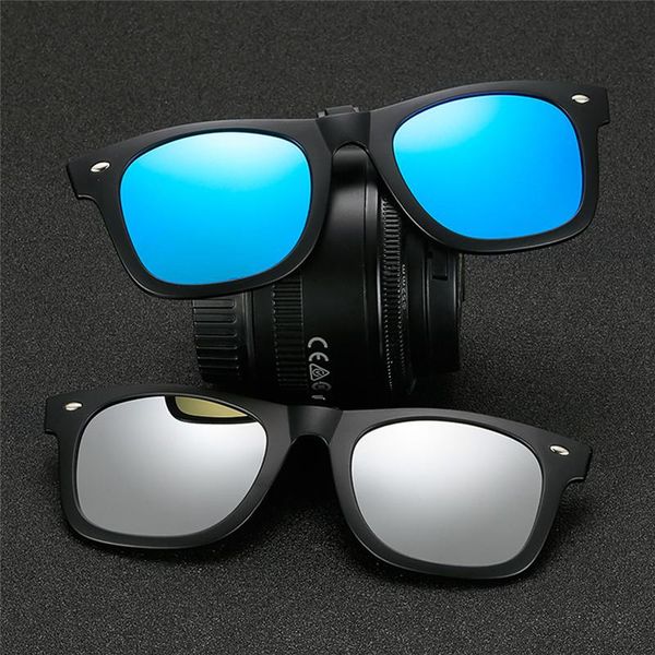 outdoor eyewear convenient portable driving polarized myopic mirrored clip-on glasses uv400 retro flip-up sunglasses#288217
outdoor eyewear convenient portable driving polarized myopic mirrored clip-on glasses uv400 retro flip-up sunglasses#288217