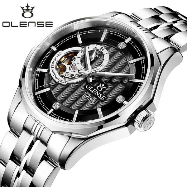 wristwatches men's mechanical watch automatic watches mens luxury waterproof chronograph stainless wrist for men clock montre homme, Slivery;brown
wristwatches men's mechanical watch automatic watches mens luxury waterproof chronograph stainless wrist for men clock montre homme, Slivery;brown
