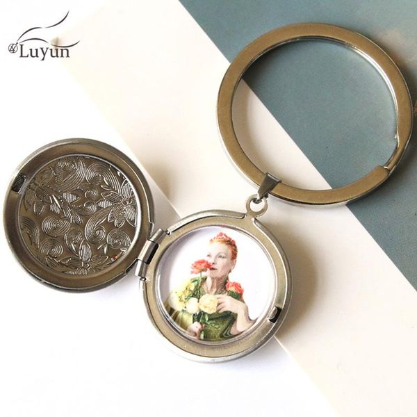 keychains luyun custom keychain mirror pattern stainless steel round po box pendant crystal glass keyring small gift wholesale, Silver
keychains luyun custom keychain mirror pattern stainless steel round po box pendant crystal glass keyring small gift wholesale, Silver