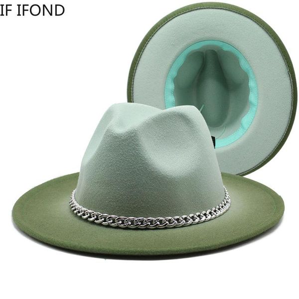 wide brim hats autumn winter gradient color fedora hat for women classical felt jazz cap chapeau imitation wool, Blue;gray
wide brim hats autumn winter gradient color fedora hat for women classical felt jazz cap chapeau imitation wool, Blue;gray