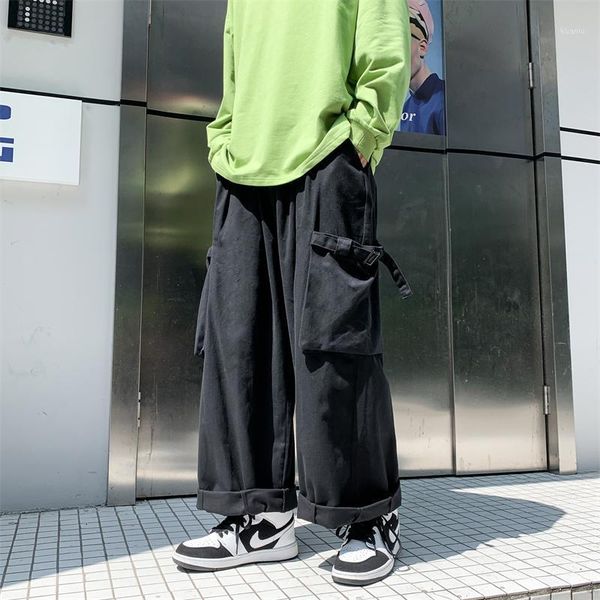 men's pants 2021 long casual spring and autumn straight loose, hip hop, handsome, wild, trendy, wide-leg, Black
men's pants 2021 long casual spring and autumn straight loose, hip hop, handsome, wild, trendy, wide-leg, Black