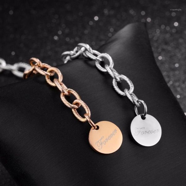 charm bracelets forever bracelet stainless steel round metal tag with link chain 180mm length free, Golden;silver
charm bracelets forever bracelet stainless steel round metal tag with link chain 180mm length free, Golden;silver