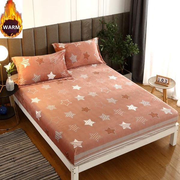 sheets & sets warm flannel elastic fitted sheet soft bed linen home mattress cover bedsheet double twin full queen king size 135x200 180x200
sheets & sets warm flannel elastic fitted sheet soft bed linen home mattress cover bedsheet double twin full queen king size 135x200 180x200
