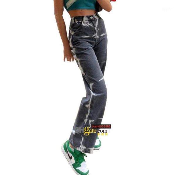 tie dye print baggy jeans joggers women 2021 streetwear vintage straight denim pants high waist mom casual trousers p2110 women's, Blue
tie dye print baggy jeans joggers women 2021 streetwear vintage straight denim pants high waist mom casual trousers p2110 women's, Blue