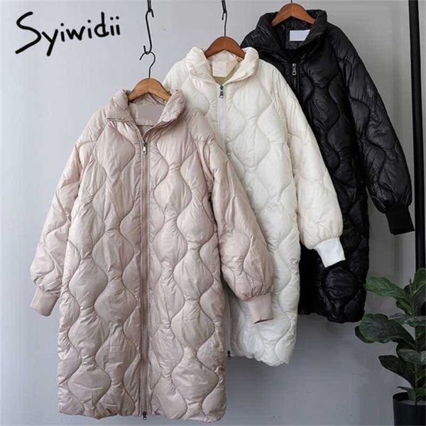 syiwidii winter coat jacket women autumn thick warm casual puffer parkas streetwear bubble harajuku korean long outwear 210927, Black
syiwidii winter coat jacket women autumn thick warm casual puffer parkas streetwear bubble harajuku korean long outwear 210927, Black