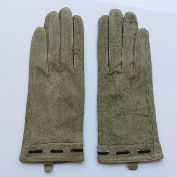 five fingers gloves gours genuine leather for women winter keep warm green real suede super discount clearance sale kcl, Blue;gray
five fingers gloves gours genuine leather for women winter keep warm green real suede super discount clearance sale kcl, Blue;gray