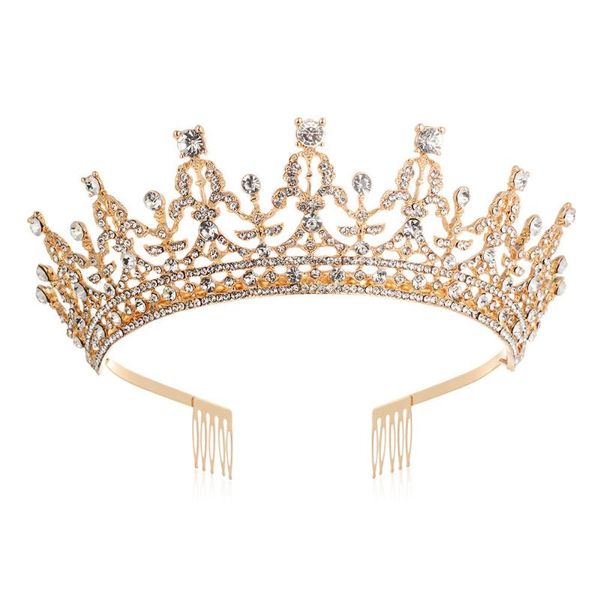 hair clips & barrettes crystal crown and tiara with comb for women bride wedding accessories bridal crowns tiaras headpiece diadem, Golden;silver
hair clips & barrettes crystal crown and tiara with comb for women bride wedding accessories bridal crowns tiaras headpiece diadem, Golden;silver