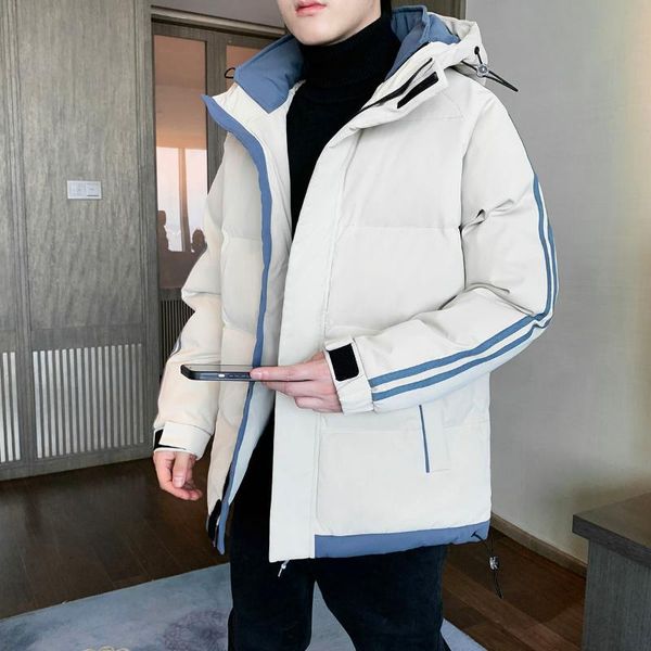 men's down & parkas oversize 2021 winter casual cotton-padded jacket warm windproof hooded cold autumn outwear thick coat clothing, Black
men's down & parkas oversize 2021 winter casual cotton-padded jacket warm windproof hooded cold autumn outwear thick coat clothing, Black