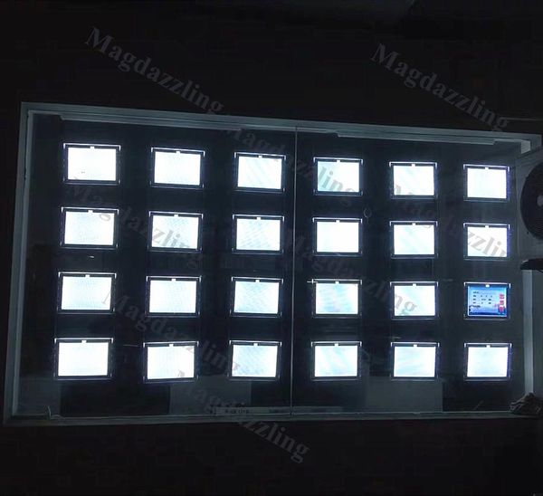 24units landscape 8.5"x11" cable hang acrylic frame led light box window shop front display for real estate agent retail modules
24units landscape 8.5"x11" cable hang acrylic frame led light box window shop front display for real estate agent retail modules