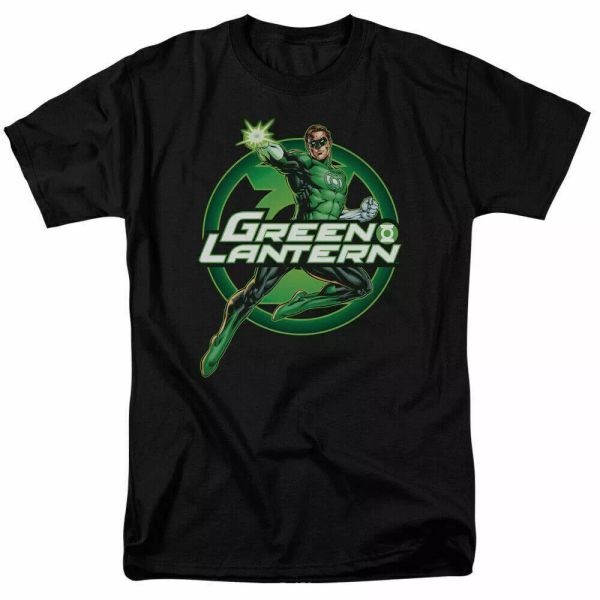 green lantern glow t shirt licensed comic book tee black, White;black