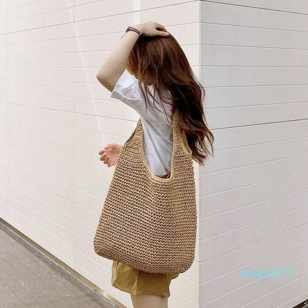 evening bags fashion rattan women shoulder woven female handbags large capacity summer beach straw casual tote purses
evening bags fashion rattan women shoulder woven female handbags large capacity summer beach straw casual tote purses