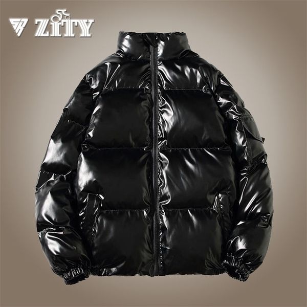 mens jacket winter autumn solid zipper coat outwear male thicken padded bomber plus size parkas overcoats clothing 211214, Black
mens jacket winter autumn solid zipper coat outwear male thicken padded bomber plus size parkas overcoats clothing 211214, Black
