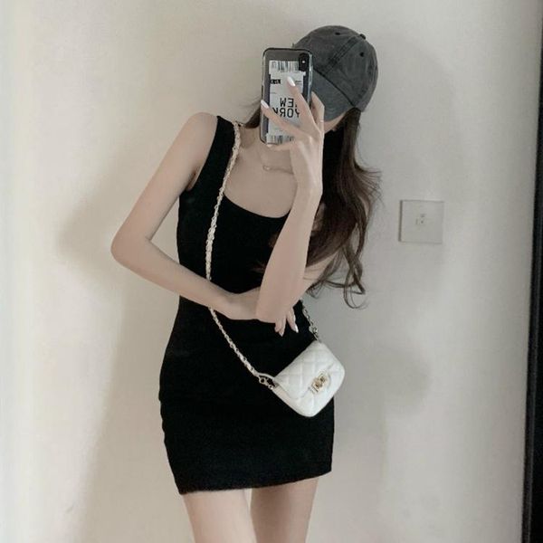 casual dresses internet celebrity fried street sling u-neck black dress women's spring/summer 2021 tank slim fit small size, Black;gray
casual dresses internet celebrity fried street sling u-neck black dress women's spring/summer 2021 tank slim fit small size, Black;gray