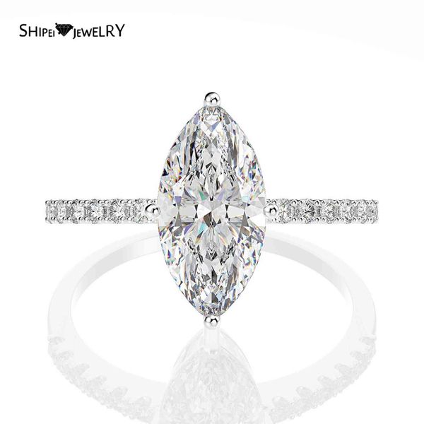 shipei 925 sterling silver marquise cut created moissanite diamonds gemstone wedding engagement fine jewelry rings wholesale, Slivery;golden
shipei 925 sterling silver marquise cut created moissanite diamonds gemstone wedding engagement fine jewelry rings wholesale, Slivery;golden