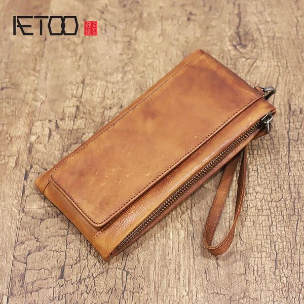 wallets aetoo leather mobile phone bag, retro first layer long wallet, vegetable tanned card holder for men and women, Red;black
wallets aetoo leather mobile phone bag, retro first layer long wallet, vegetable tanned card holder for men and women, Red;black