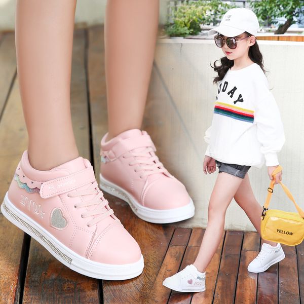 children shoes school pu tennis shoes lovely girls princess casual shoes kids running sneakers fashion sequins bla/pink/white, Black;red
children shoes school pu tennis shoes lovely girls princess casual shoes kids running sneakers fashion sequins bla/pink/white, Black;red