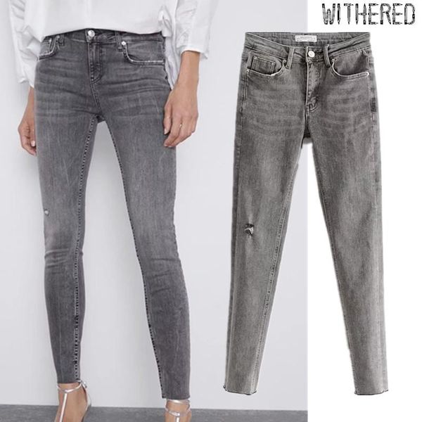 women's jumpsuits & rompers withered england style simple gray color jeans woman medium waist ripped for women supper skinny, Black;white
women's jumpsuits & rompers withered england style simple gray color jeans woman medium waist ripped for women supper skinny, Black;white