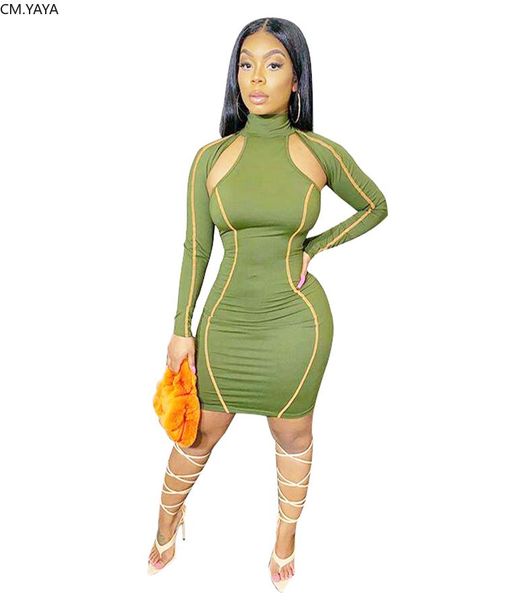 casual dresses 2021 spring winter mini dress women o-neck full sleeve hollow out bodycon night club party bandage street glw815, Black;gray
casual dresses 2021 spring winter mini dress women o-neck full sleeve hollow out bodycon night club party bandage street glw815, Black;gray