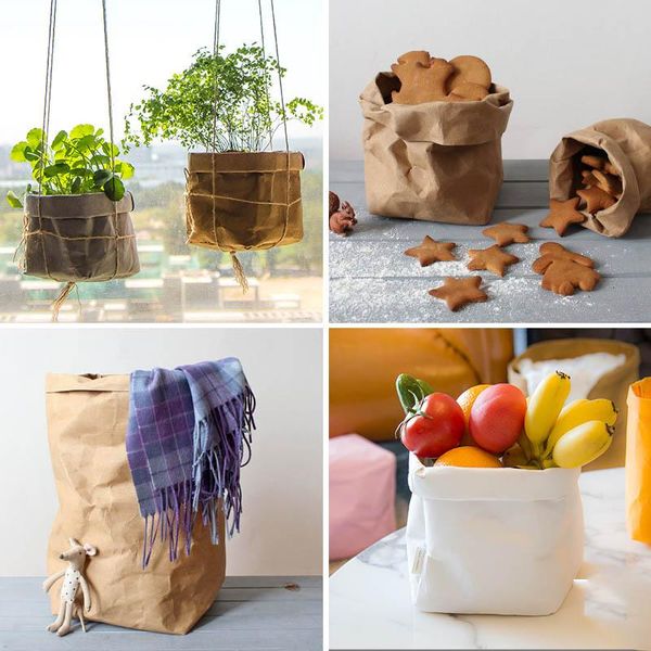storage bags succulent plants vase kitchen washable kraft paper bag multifunction refrigerator pots for plant flowers home decor
storage bags succulent plants vase kitchen washable kraft paper bag multifunction refrigerator pots for plant flowers home decor