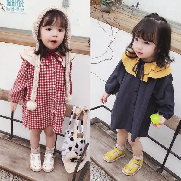 girl's dresses girls spring dress cute fashion plaid blouse shirt baby girl clothes children outfits cotton clothing 3-7years old1, Red;yellow
girl's dresses girls spring dress cute fashion plaid blouse shirt baby girl clothes children outfits cotton clothing 3-7years old1, Red;yellow