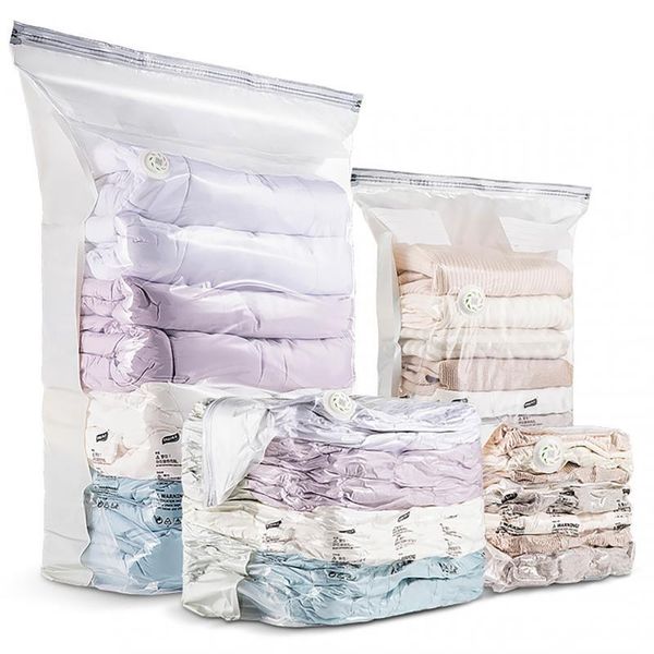 clothing & wardrobe storage convenient vacuum bag organizer transparent clothes seal compressed travel saving space bags easy package
clothing & wardrobe storage convenient vacuum bag organizer transparent clothes seal compressed travel saving space bags easy package