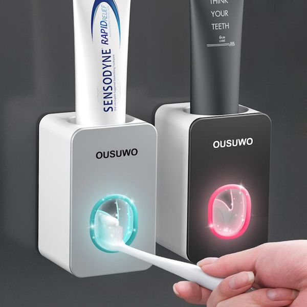 automatic toothpaste dispenser toothbrush holder wall mounted lazy bathroom accessories set bath accessory
automatic toothpaste dispenser toothbrush holder wall mounted lazy bathroom accessories set bath accessory