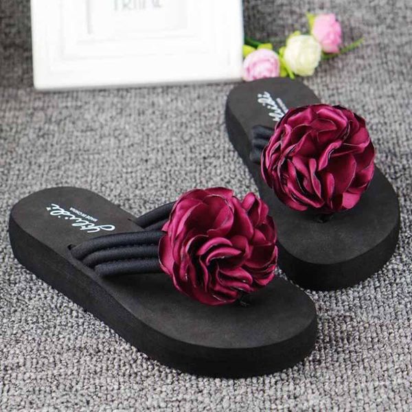 slippers summer platfom flip flops women shoes ladies wedges sandals white high heels mules woman, Black
slippers summer platfom flip flops women shoes ladies wedges sandals white high heels mules woman, Black