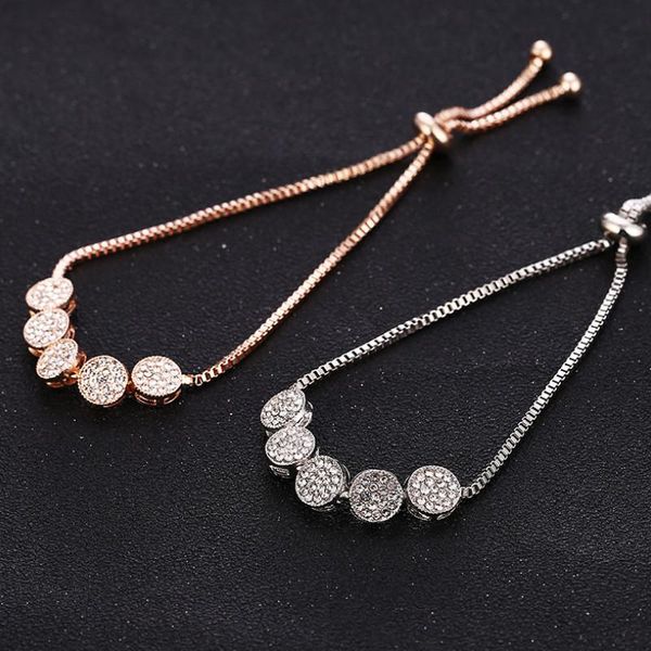 link, chain 2021 exquisite jewelry geometric round zircon charm bracelet for women bangle, Black
link, chain 2021 exquisite jewelry geometric round zircon charm bracelet for women bangle, Black