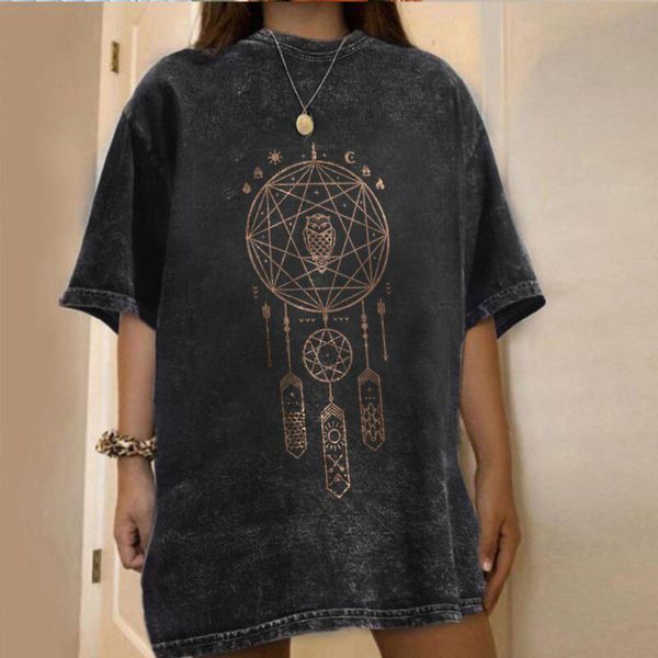 women's t-shirt wind chime print oversized vintage female loose tshirt t-shirts women summer 2021 short sleeve tees tee shirt, White
women's t-shirt wind chime print oversized vintage female loose tshirt t-shirts women summer 2021 short sleeve tees tee shirt, White