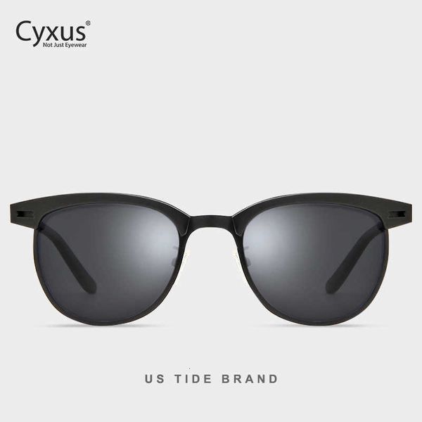 luxury designer sunglasses cyxus fashion polarized for women men half-rim retro eyewear uv400 eyeglasses 1911, White;black
luxury designer sunglasses cyxus fashion polarized for women men half-rim retro eyewear uv400 eyeglasses 1911, White;black