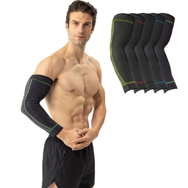 elbow & knee pads 1pcs elastic compression arm guard basketball weightlifting exercise breathable lightweight sports protection support, Black;gray
elbow & knee pads 1pcs elastic compression arm guard basketball weightlifting exercise breathable lightweight sports protection support, Black;gray