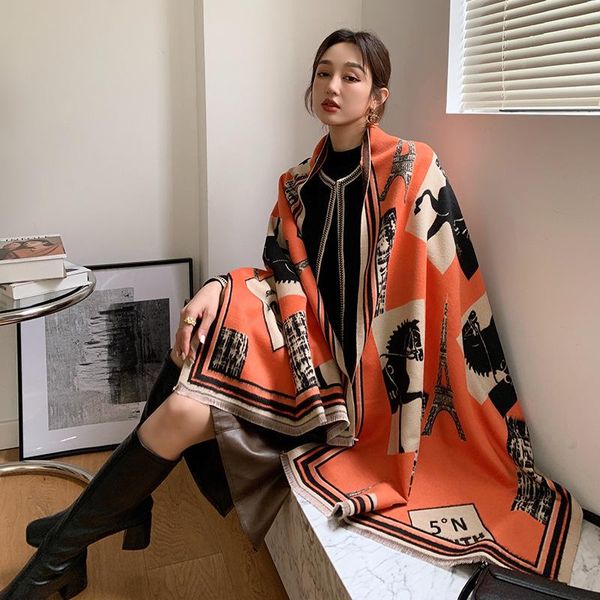 scarves 2021 fashion autumn warm cashmere long women thicken wrap shawl ladies wool pashmina scarf female bandanna, Blue;gray
scarves 2021 fashion autumn warm cashmere long women thicken wrap shawl ladies wool pashmina scarf female bandanna, Blue;gray