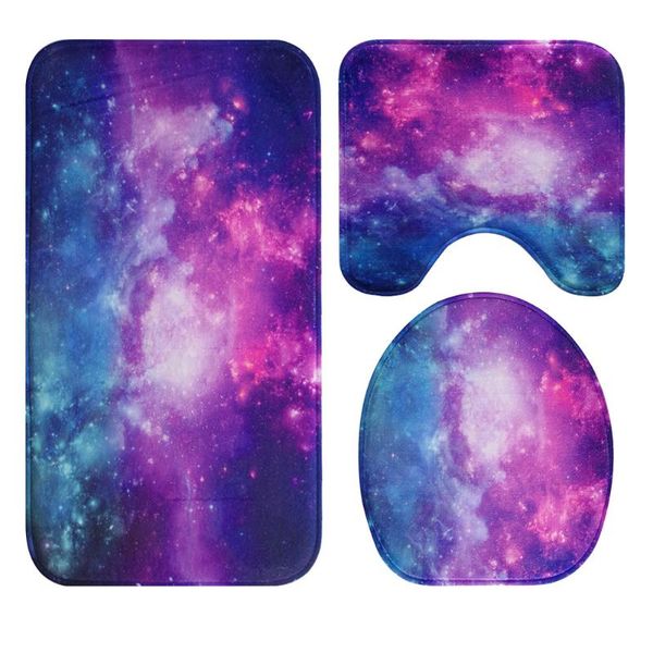 bath mats galaxy nebula bathroom three-piece rug toilet cover o-shaped cushion u-shaped waterproof non-slip mat
bath mats galaxy nebula bathroom three-piece rug toilet cover o-shaped cushion u-shaped waterproof non-slip mat