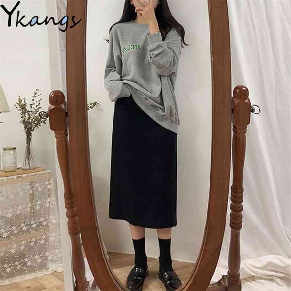 solid black brown mid calf women skirt office lady vintage autumn straight high waist girls long skirts winter streetwear 210421
solid black brown mid calf women skirt office lady vintage autumn straight high waist girls long skirts winter streetwear 210421