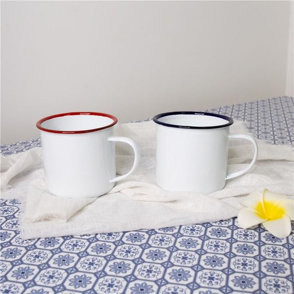 mugs enamel japanese style classic retro red and blue side coffee cup milk teacup water household mug
mugs enamel japanese style classic retro red and blue side coffee cup milk teacup water household mug