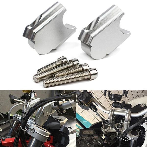 handlebars 1pair aluminum 28mm handlebar raiser riser up backs moves bracket kit for f800gs f800gt 2008-2021 motorcycle accessories
handlebars 1pair aluminum 28mm handlebar raiser riser up backs moves bracket kit for f800gs f800gt 2008-2021 motorcycle accessories