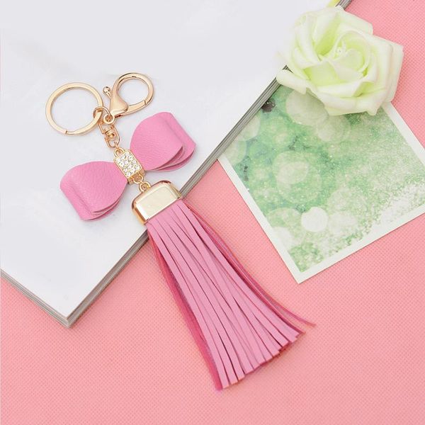 keychains korean fashion tassel bow-knot diy accessories keychain car hanging key rings bag charms with chains pendants holder gift, Silver
keychains korean fashion tassel bow-knot diy accessories keychain car hanging key rings bag charms with chains pendants holder gift, Silver