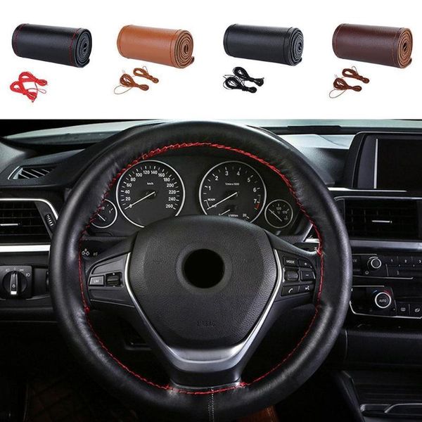 steering wheel covers automobile leather braid cover hand sewn braiding car non sewing interior with diy kit slip needle li b2z2
steering wheel covers automobile leather braid cover hand sewn braiding car non sewing interior with diy kit slip needle li b2z2