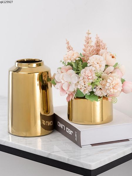 vases modern golden ceramic vase gilded porcelain handicraft flower arrangement living room decoration counterhome
vases modern golden ceramic vase gilded porcelain handicraft flower arrangement living room decoration counterhome