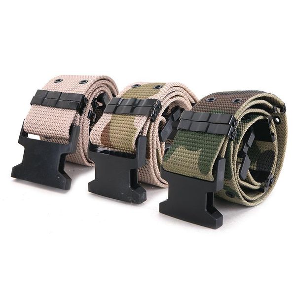 waist support outdoor nylon belt training camouflage metal buckle tactical equipment, Black;gray
waist support outdoor nylon belt training camouflage metal buckle tactical equipment, Black;gray