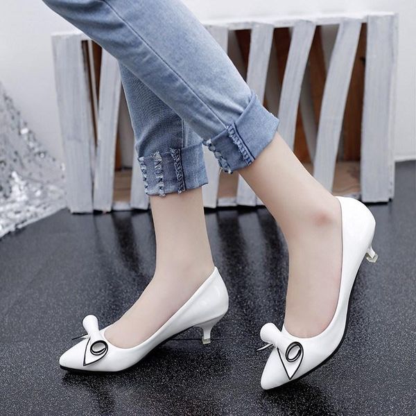 dress shoes women pumps fashion leather high heels spring/autumn lady pointed toe party wedding woman, Black
dress shoes women pumps fashion leather high heels spring/autumn lady pointed toe party wedding woman, Black