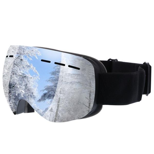 outdoor eyewear double layers anti-fog ski goggles black frame and silver lens sports sunglasses cycling glasses
outdoor eyewear double layers anti-fog ski goggles black frame and silver lens sports sunglasses cycling glasses