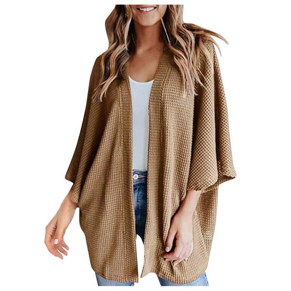 women's knits & tees bat sleeve solid open front cardigan femme long blouse coat comfy simple coats mujer invierno, White
women's knits & tees bat sleeve solid open front cardigan femme long blouse coat comfy simple coats mujer invierno, White