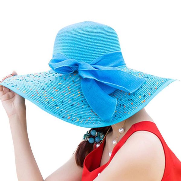 wide brim hats women's beach caps summer fashion foldable chiffon floppy sun casual ladies sombreros bowknot hat swd889, Blue;gray
wide brim hats women's beach caps summer fashion foldable chiffon floppy sun casual ladies sombreros bowknot hat swd889, Blue;gray
