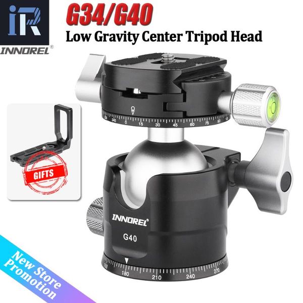 g40/g34 tripod head double panoramic aluminum low center gravity ball for monopod dslr camera add l type q.r.plat heads
g40/g34 tripod head double panoramic aluminum low center gravity ball for monopod dslr camera add l type q.r.plat heads