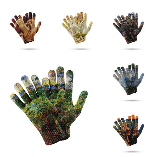 five fingers gloves 3d print men' and women' winter ski outdoor riding touch screen mitten women thicken warm stretch knitted, Blue;gray
five fingers gloves 3d print men' and women' winter ski outdoor riding touch screen mitten women thicken warm stretch knitted, Blue;gray