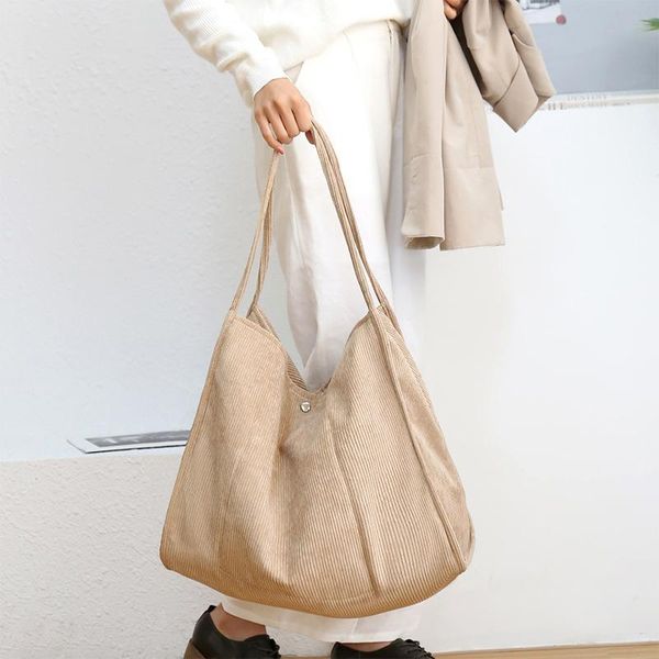 evening bags shoulder bag female korean version of large-capacity portable simple casual tide corduroy college student cloth
evening bags shoulder bag female korean version of large-capacity portable simple casual tide corduroy college student cloth
