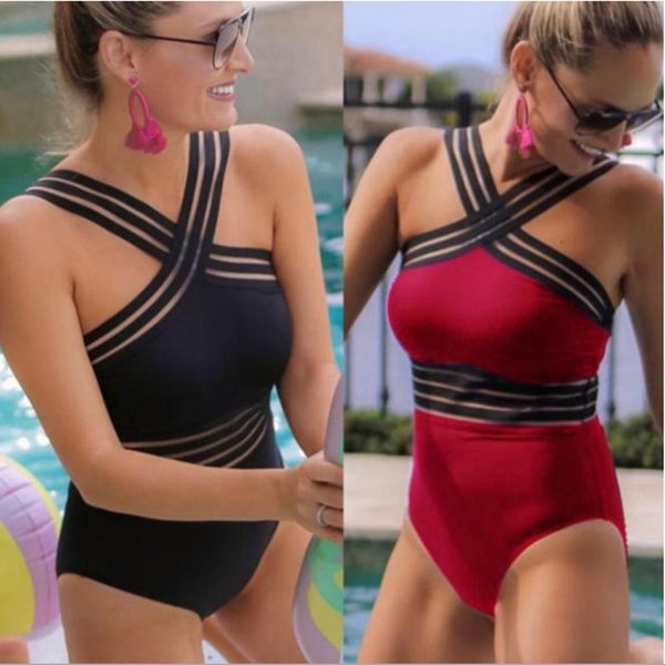 two-piece suits 2021 est women swimsuits one piece swimwear for beach high neck bandage cross back female brazilian swimming suit
two-piece suits 2021 est women swimsuits one piece swimwear for beach high neck bandage cross back female brazilian swimming suit